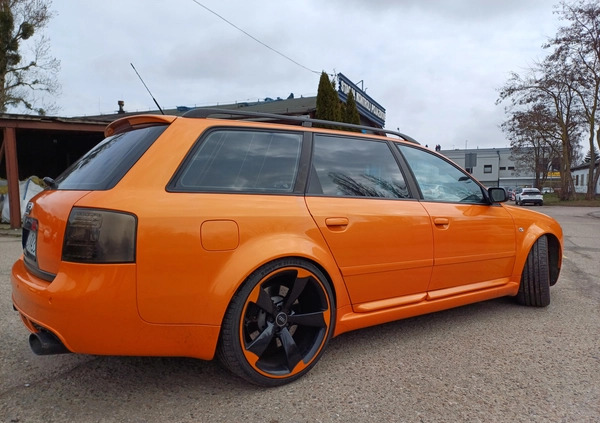 Audi RS6 cena 62900 przebieg: 210582, rok produkcji 2003 z Gdańsk małe 137